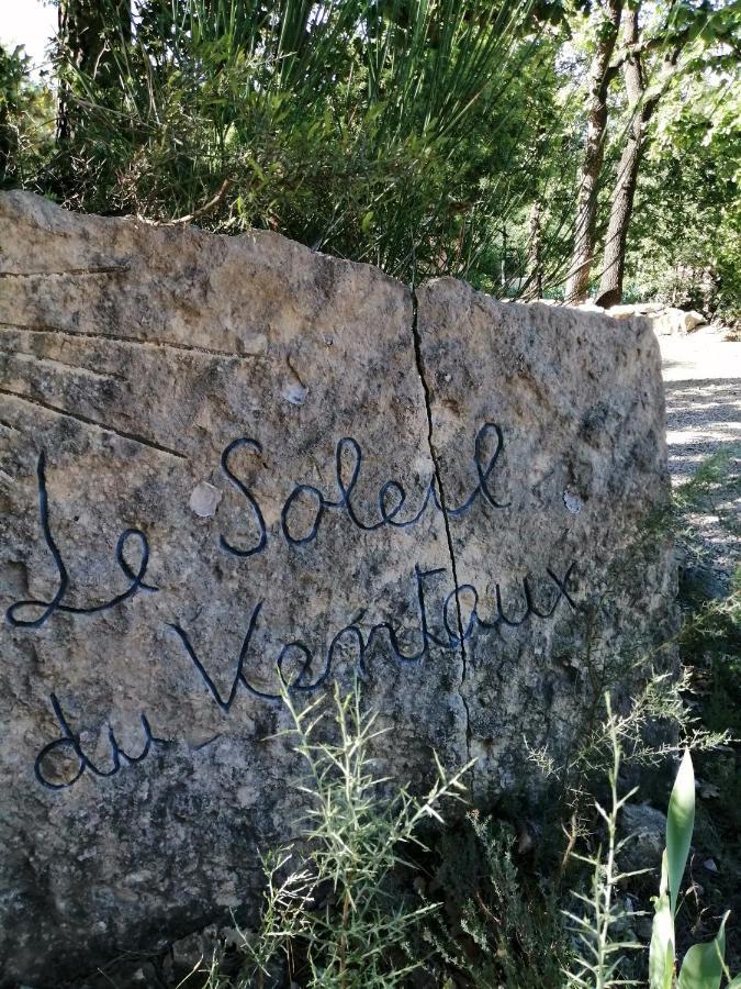Le Soleil Du Ventoux Vila Entrechaux Exterior foto