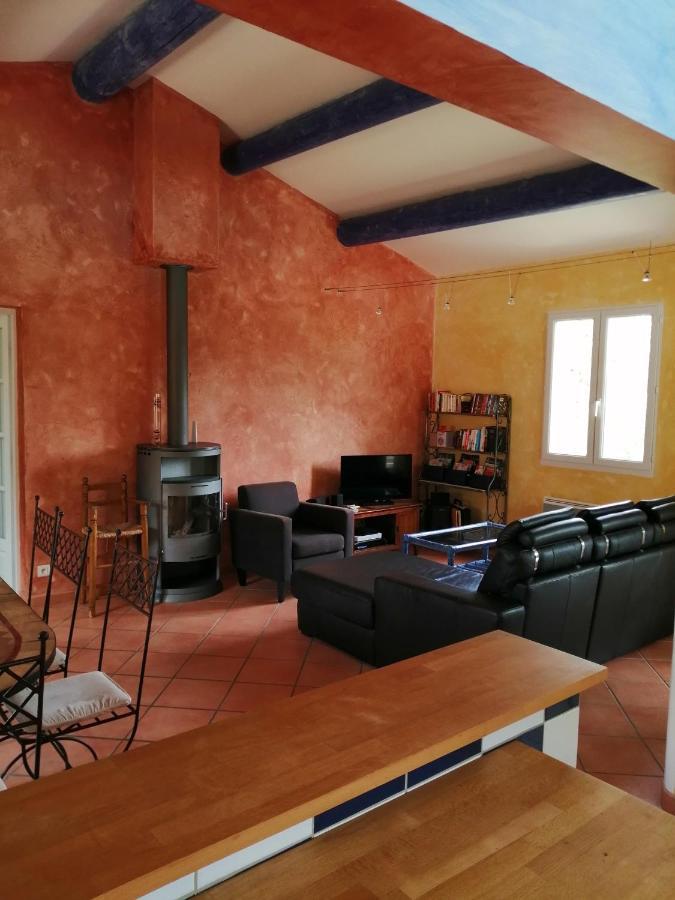 Le Soleil Du Ventoux Vila Entrechaux Exterior foto
