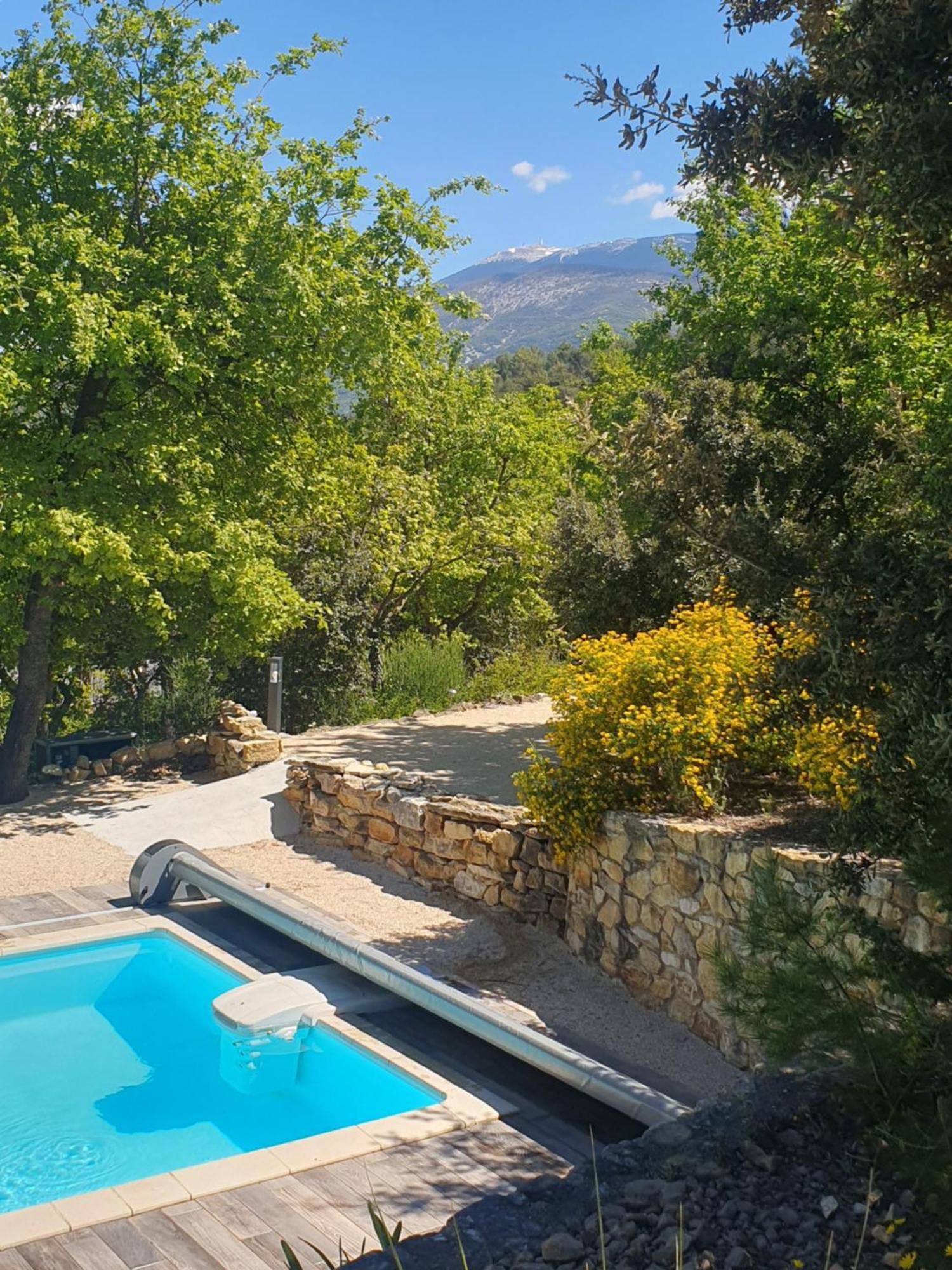 Le Soleil Du Ventoux Vila Entrechaux Exterior foto