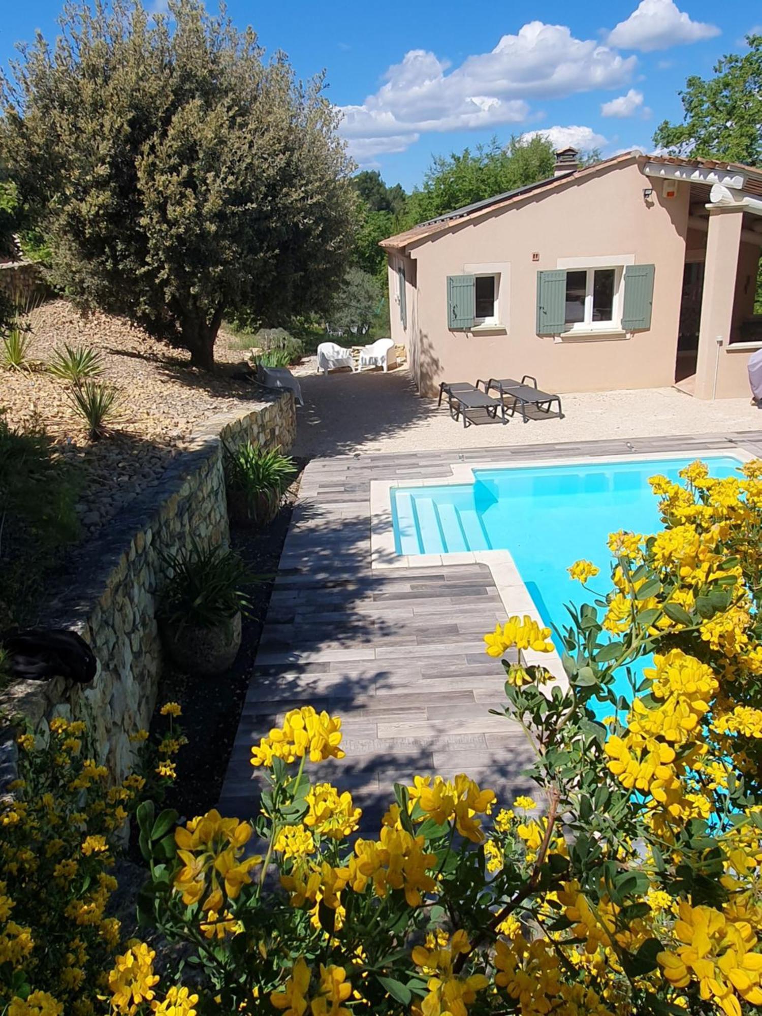Le Soleil Du Ventoux Vila Entrechaux Exterior foto